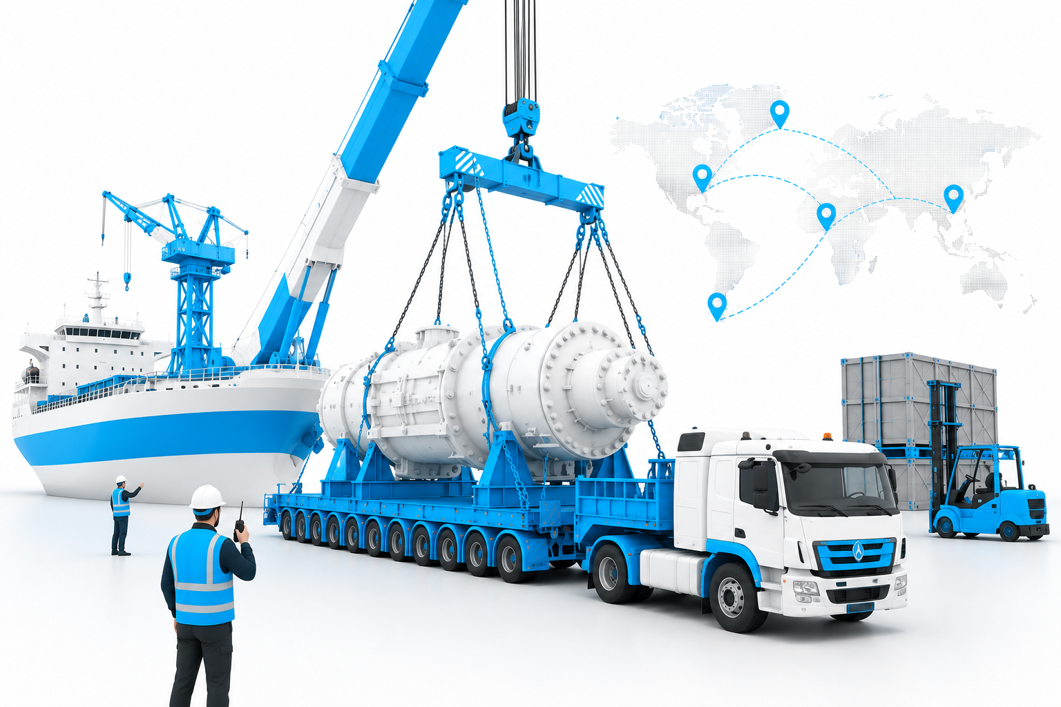 Project Cargo Handling Service illustration