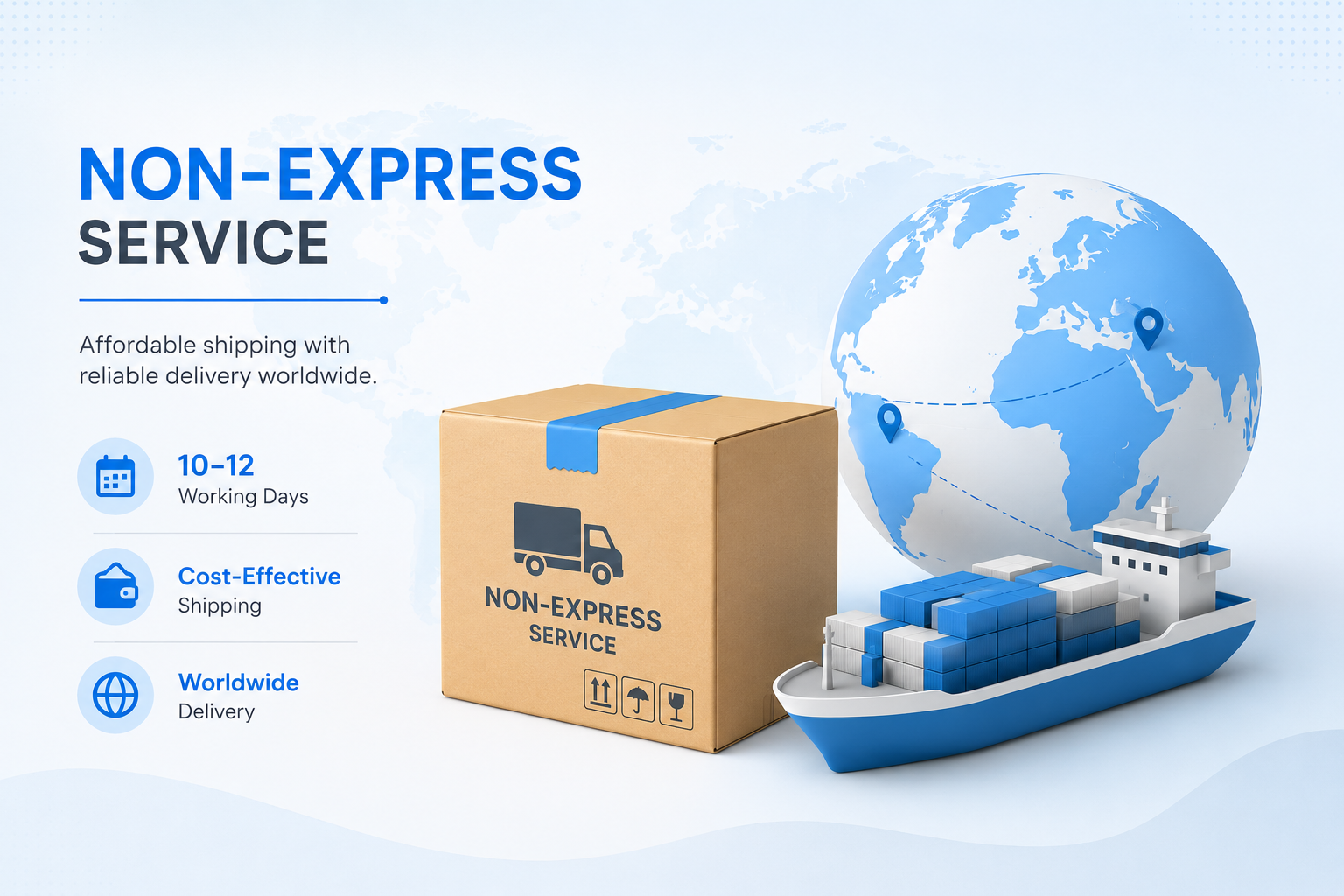 Non-Express Service illustration