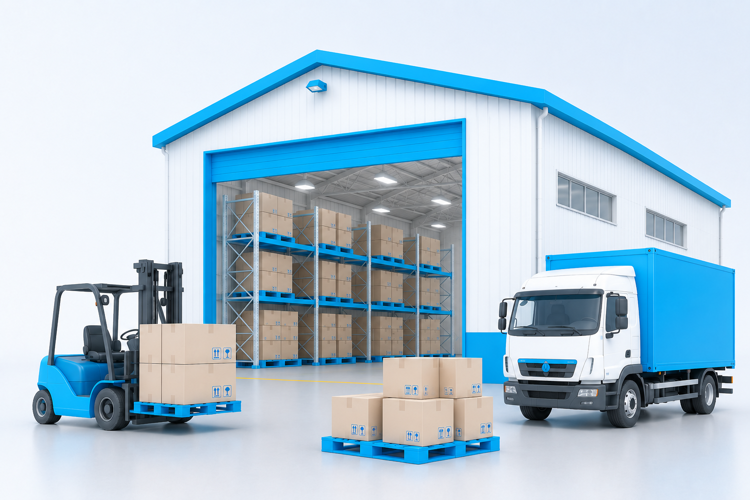 Warehousing Service illustration
